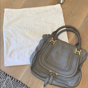 Chloe Porte epaule cashmere grey